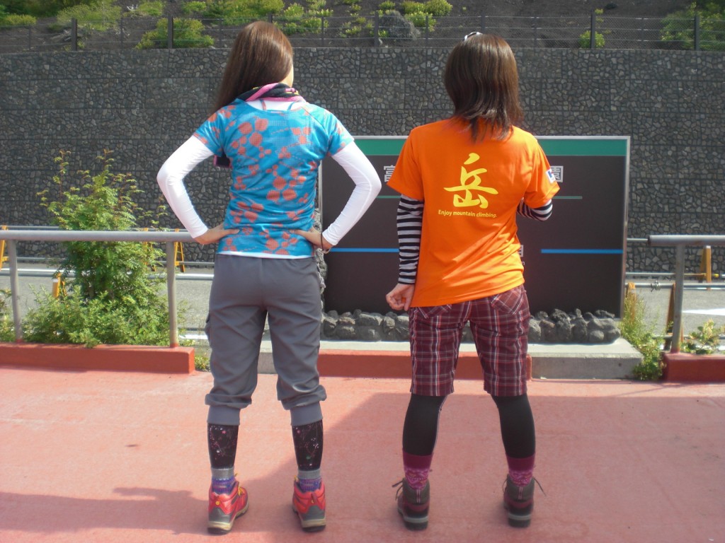 富士登山2014の様子