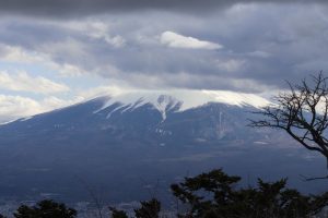 三ツ峠山　登山　富士山