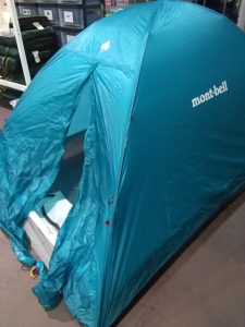 はじめてのテント【モンベル ステラリッジ2型】設営とペグの打ち方 