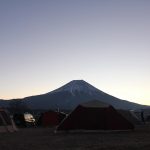 2017年12月下旬　ふもとっぱら　冬用寝袋…