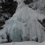 2018年2月中旬　岩手県八幡平　七滝　スノ…