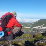 2018年7月中旬　北海道大雪山系旭岳から黒…