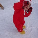 2019年1月下旬　奥日光雪あそび　雪遊びウ…